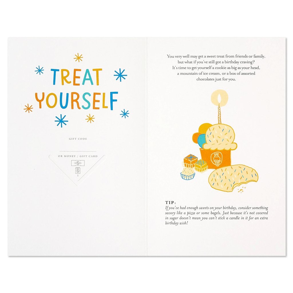 Hallmark  Birthday Survival Guide And Gift Card Holder