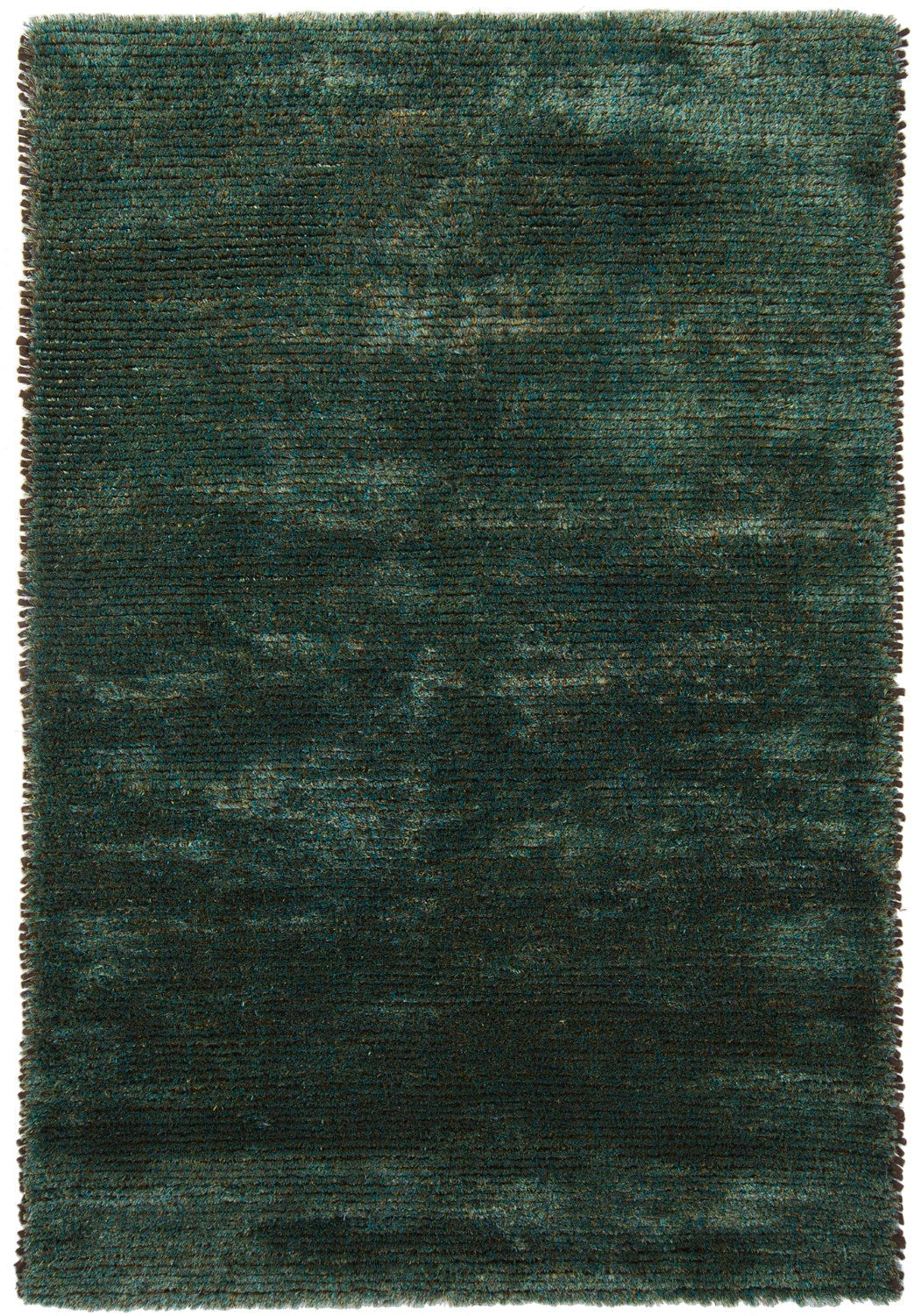 Royal Blue/Green Hand Woven Rug