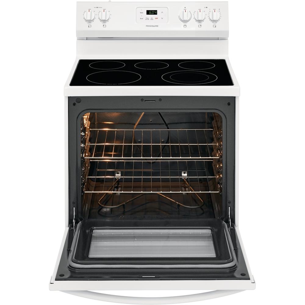 Frigidaire 30-inch Freestanding Electric Range with Even Baking Technology FCRE305CAW