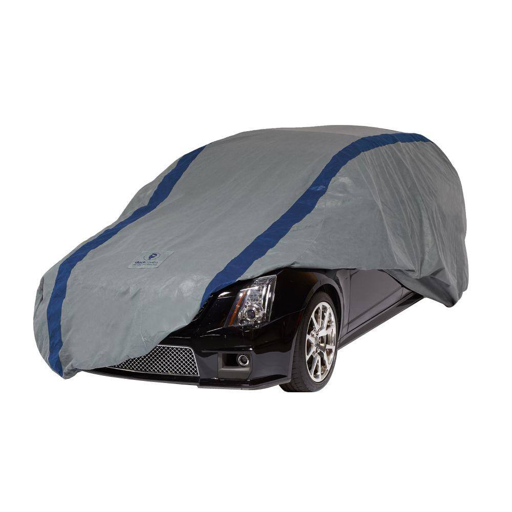 Classic Accessories Duck Covers Weather Defender Station Wagon Semi-Custom Car Cover Fits up to 16 ft. 8 in. A3SW200