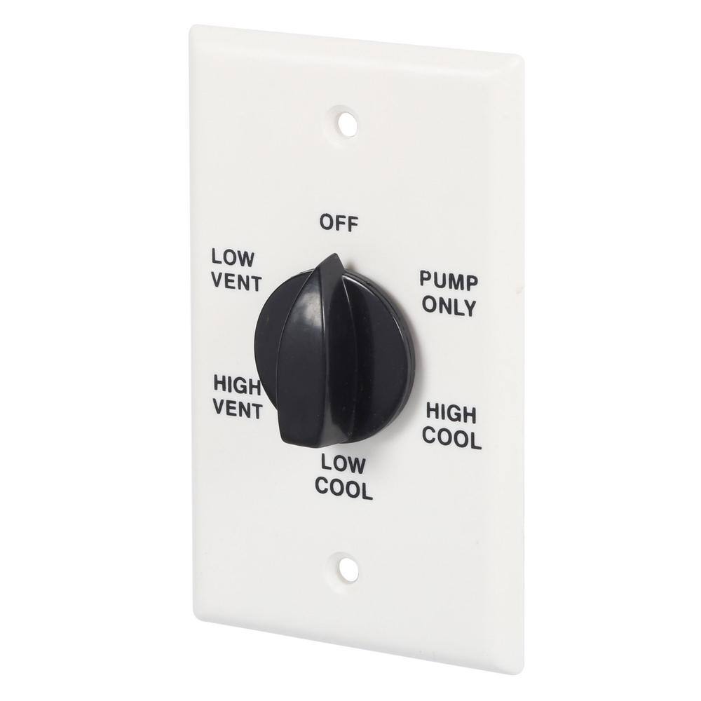 DIAL 6-Position Evaporative Cooler Wall Switch 71105