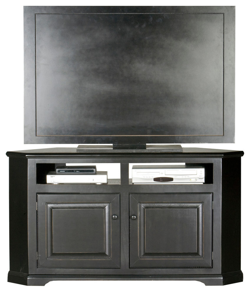 Eagle Furniture 56 quotSavannah Corner Entertainment Console   Farmhouse   Entertainment Centers And Tv Stands   by Eagle Furniture  Houzz