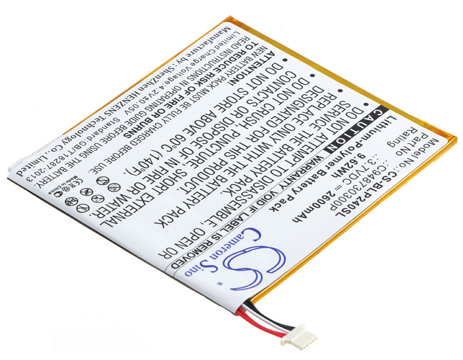 BLU BTE003 P240u TouchBook G7 TouchBook G7 G7 70 Replacement Battery BatteryClerkcom Tablet