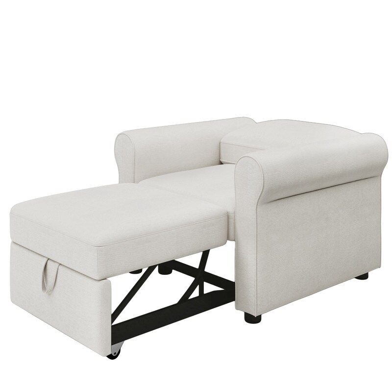 Modern Convertible Sofa Bed Chair Lounger Chair Sleeper for Adults