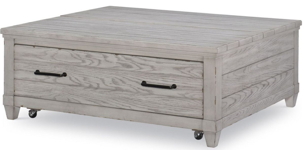 Legacy Classic Belhaven Cocktail Table With Lift Top Storage   Farmhouse   Coffee Tables   by Unlimited Furniture Group  Houzz