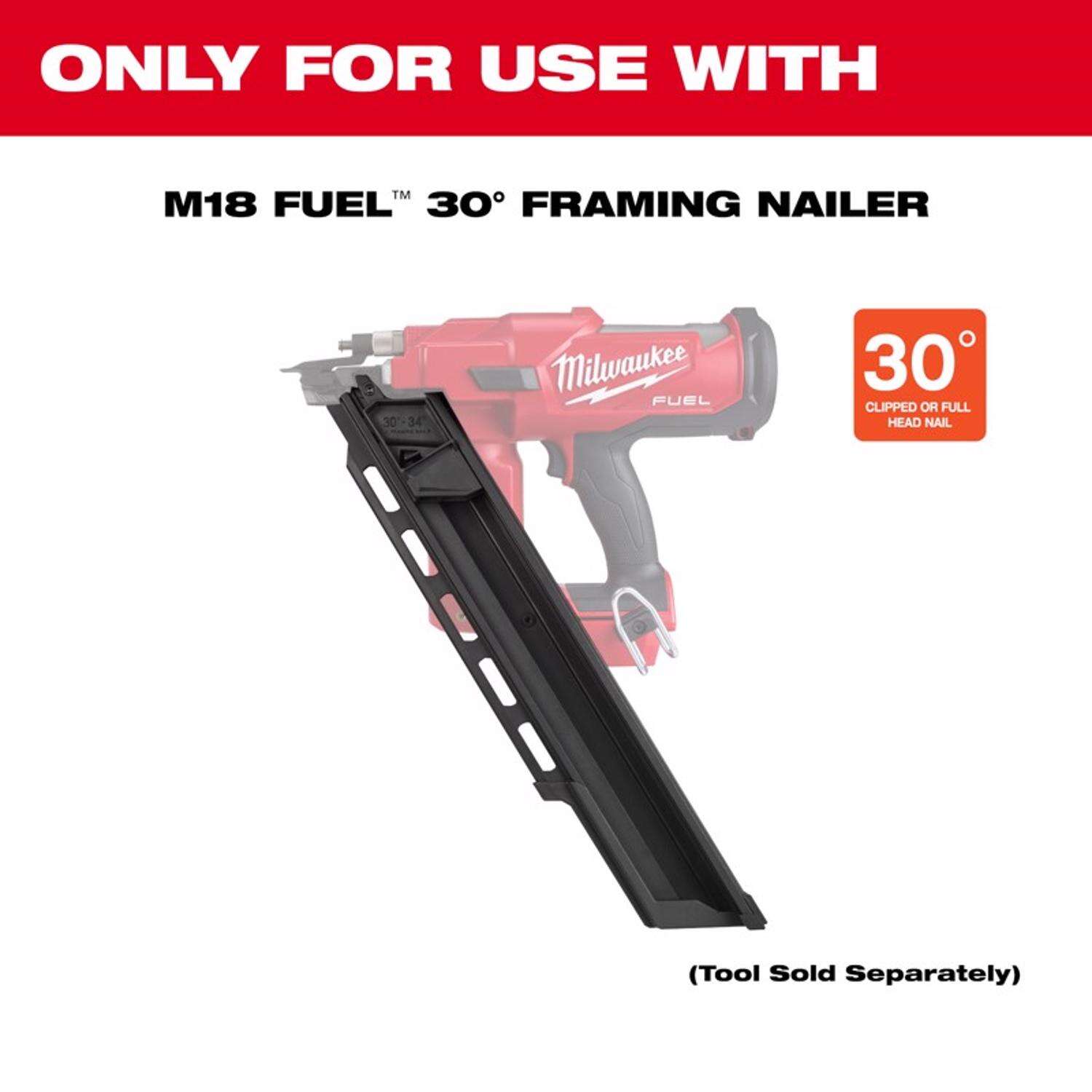 MW M18 FUEL 18 Volt Brushless 30 deg Extended Capacity Magazine