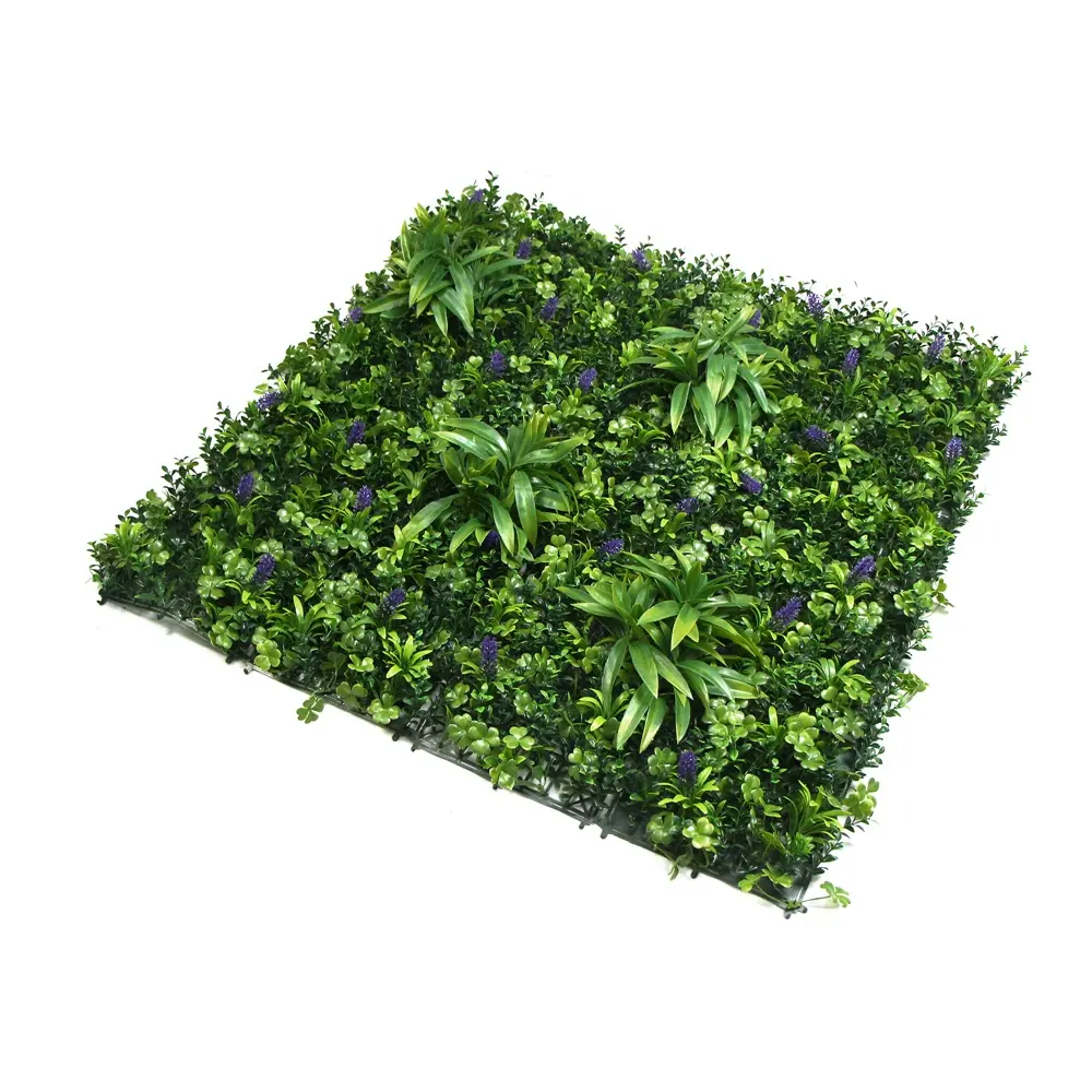 ULAND garden supplies anti UV plastic plant wall artificial green for decoration