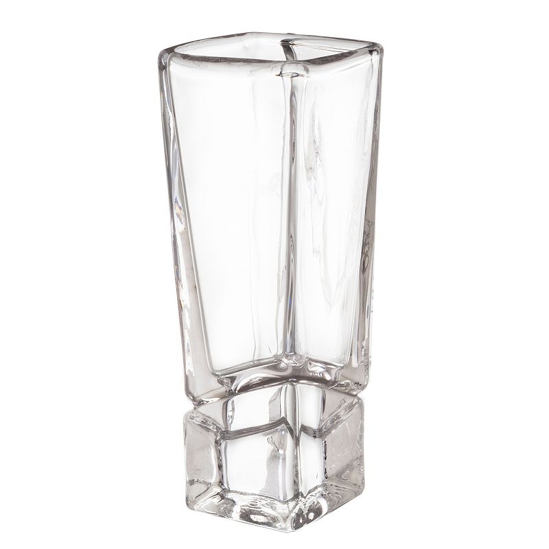 JoyJolt Carre 8-pc. Square Heavy-Base Crystal Shot Glass Set