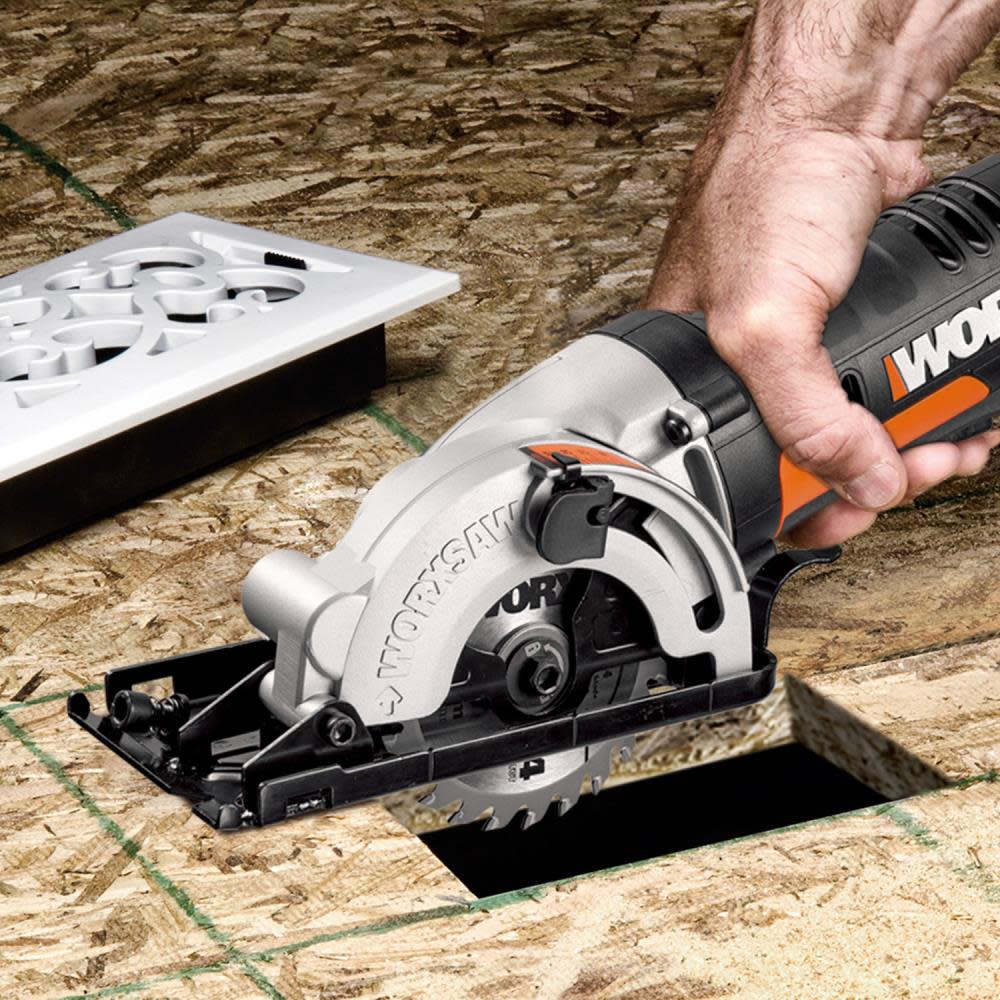 WORX 20v 6-1/2 Circular Saw ExacTrack Kit ;