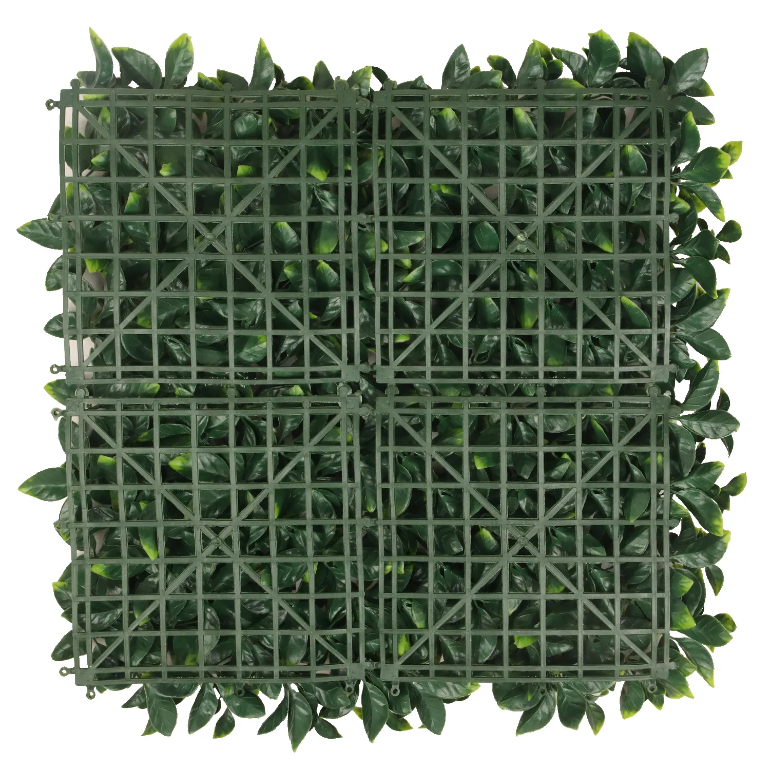 P100 Garden Supplies Plastic Topiary Leaves Hedge Greenery Screen Grass Wall Artificial Plant Wall