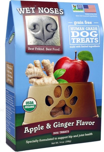 Wet Noses Grain-Free Apple and Ginger Flavor Dog Treats