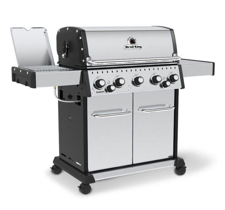 Broil King Baron S 590 Pro Infrared Stainless Steel Liquid Propane Gas Grill