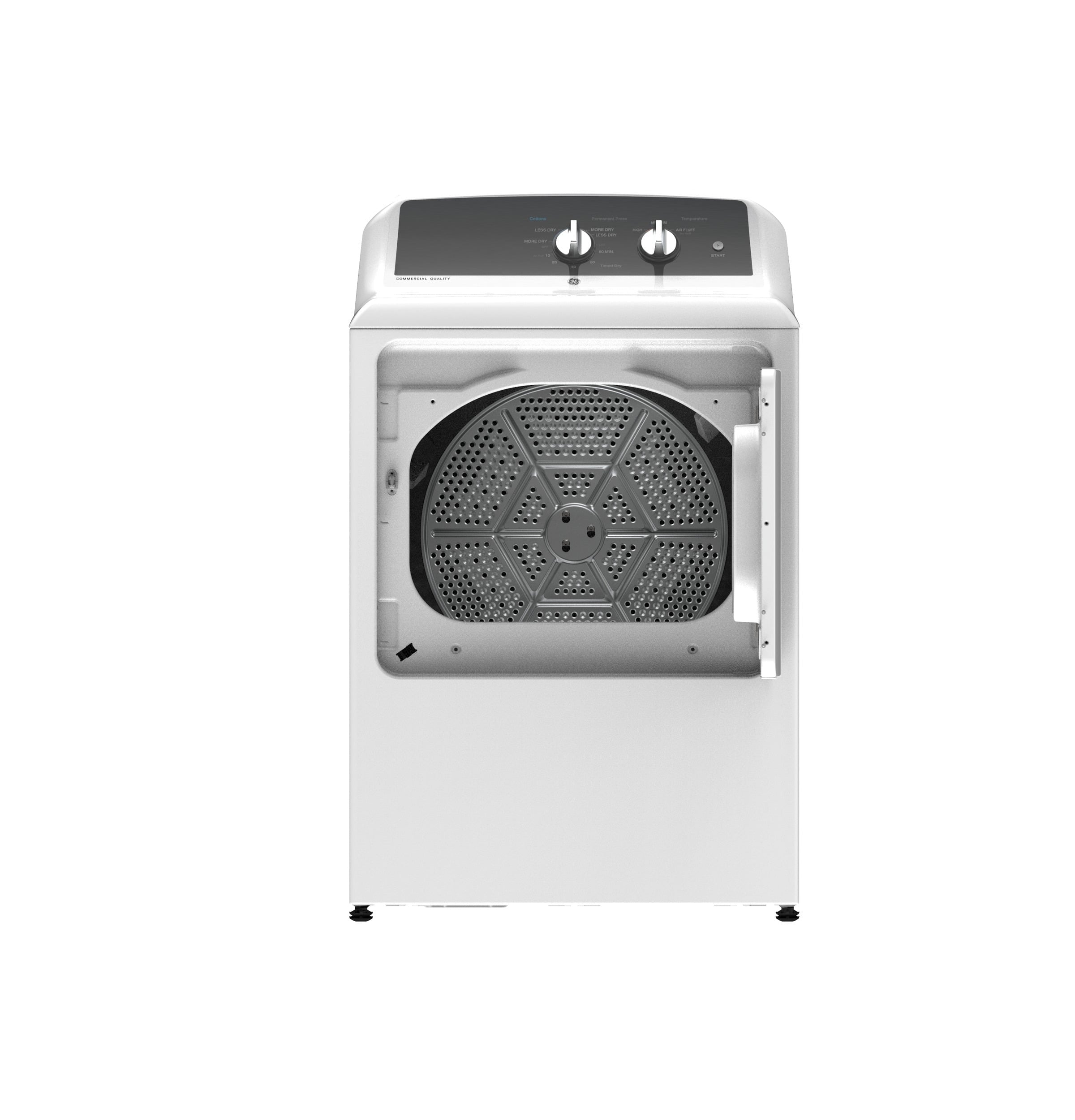 Ge Appliances GTX52EASPWB Ge® 6.2 Cu. Ft. Capacity Aluminized Alloy Drum Electric Dryer