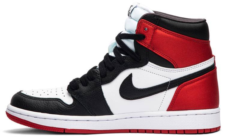 Air Jordan 1 Retro High 'Satin Black Toe' CD0461-016