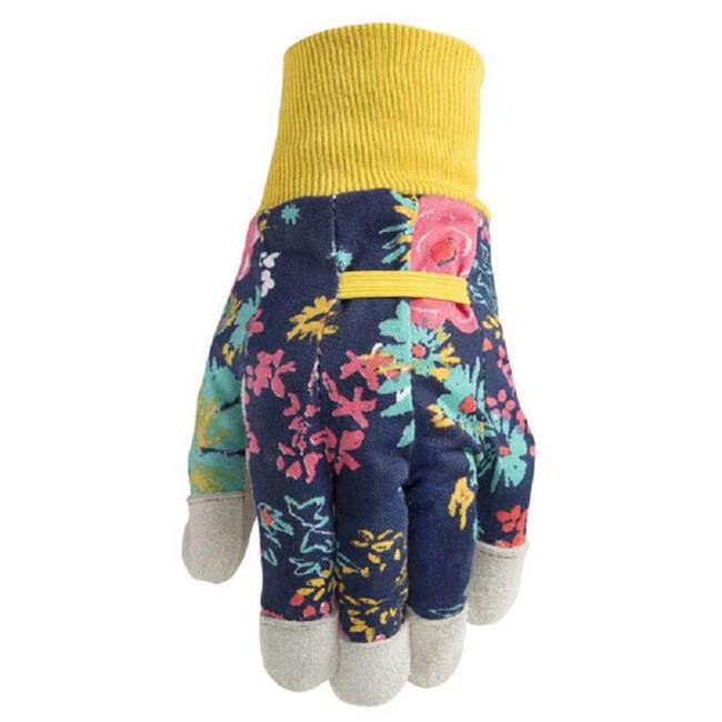 Wells Lamont 7011005 Women Indoor & Outdoor Liberty Print Gardening Gloves& Multi Color - Small - 2 Count