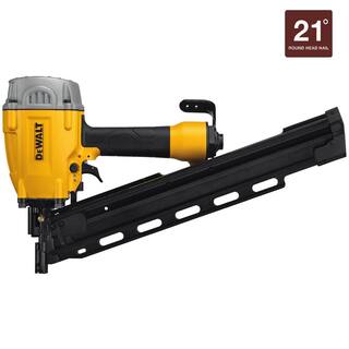 DW Pneumatic 21-Degree Collated Framing Nailer DWF83PL