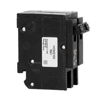 Square D Homeline 100 Amp 2-Pole Circuit Breaker HOM2100CP