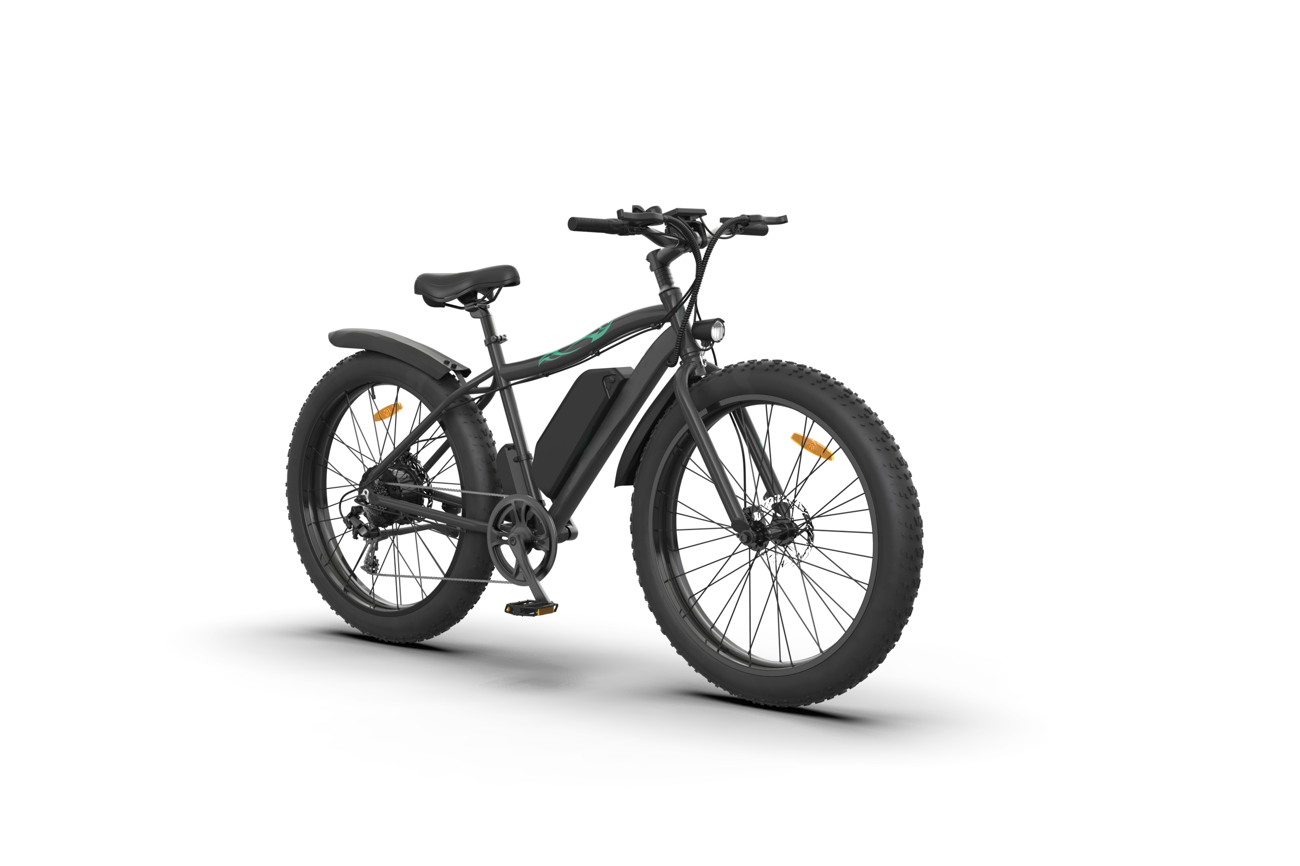 CN USA Warehouse Cheap 36V 500W Motor Mountain Electric Cycle Ebike For Sale With 26 Inch Fat Tire