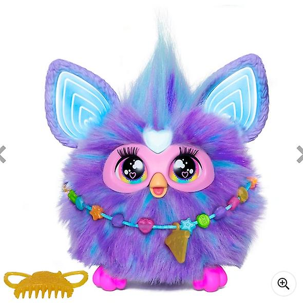 Furby purple interactive toy