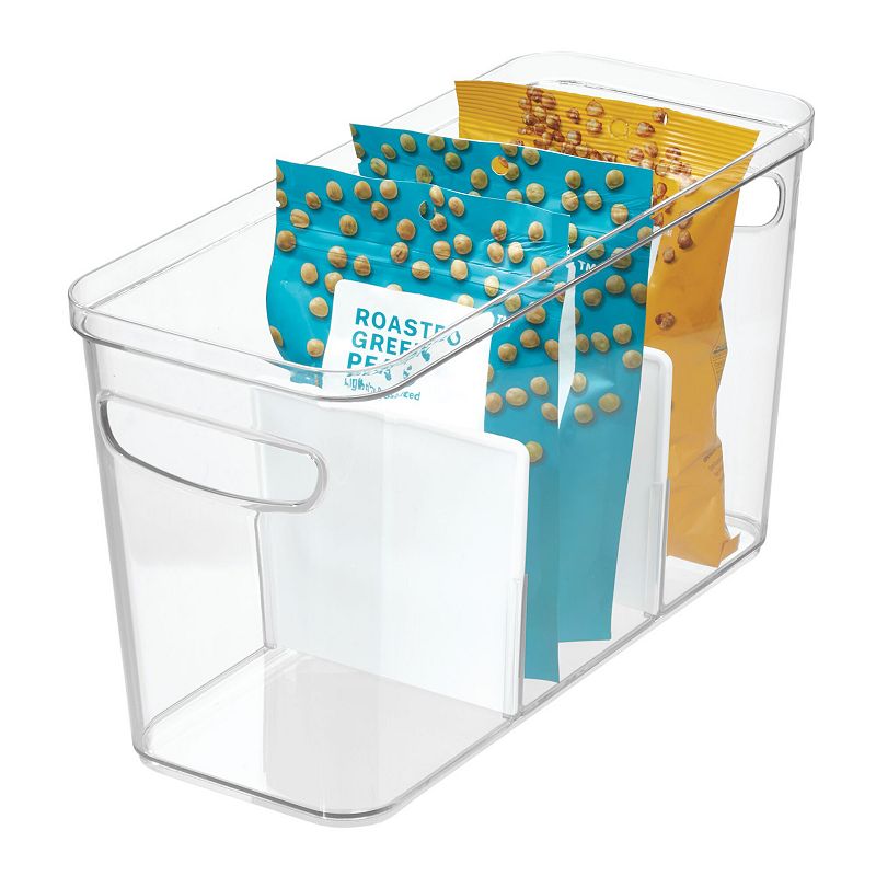 iDesign Crisp Divided Bin 6 x 14 x 8