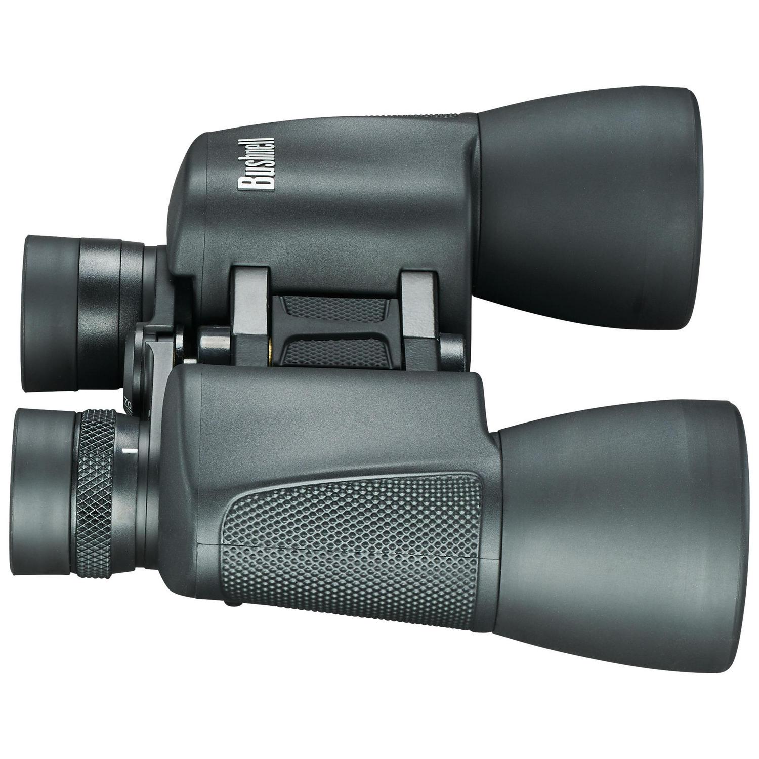 Bushnell PowerView 10x50mm Porro Prism Binoculars， Black