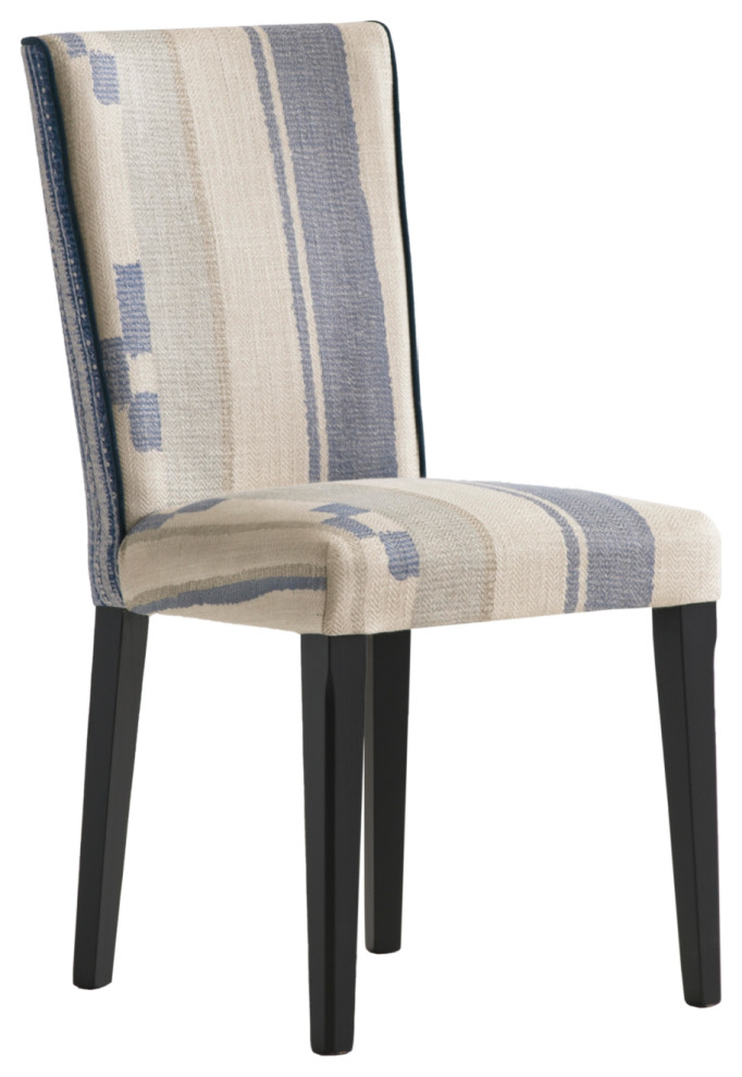 Patterned Fabric Upholstered Dining Chair  Andrew Martin Addington   Transitional   Dining Chairs   by Oroa   Distinctive Furniture  Houzz