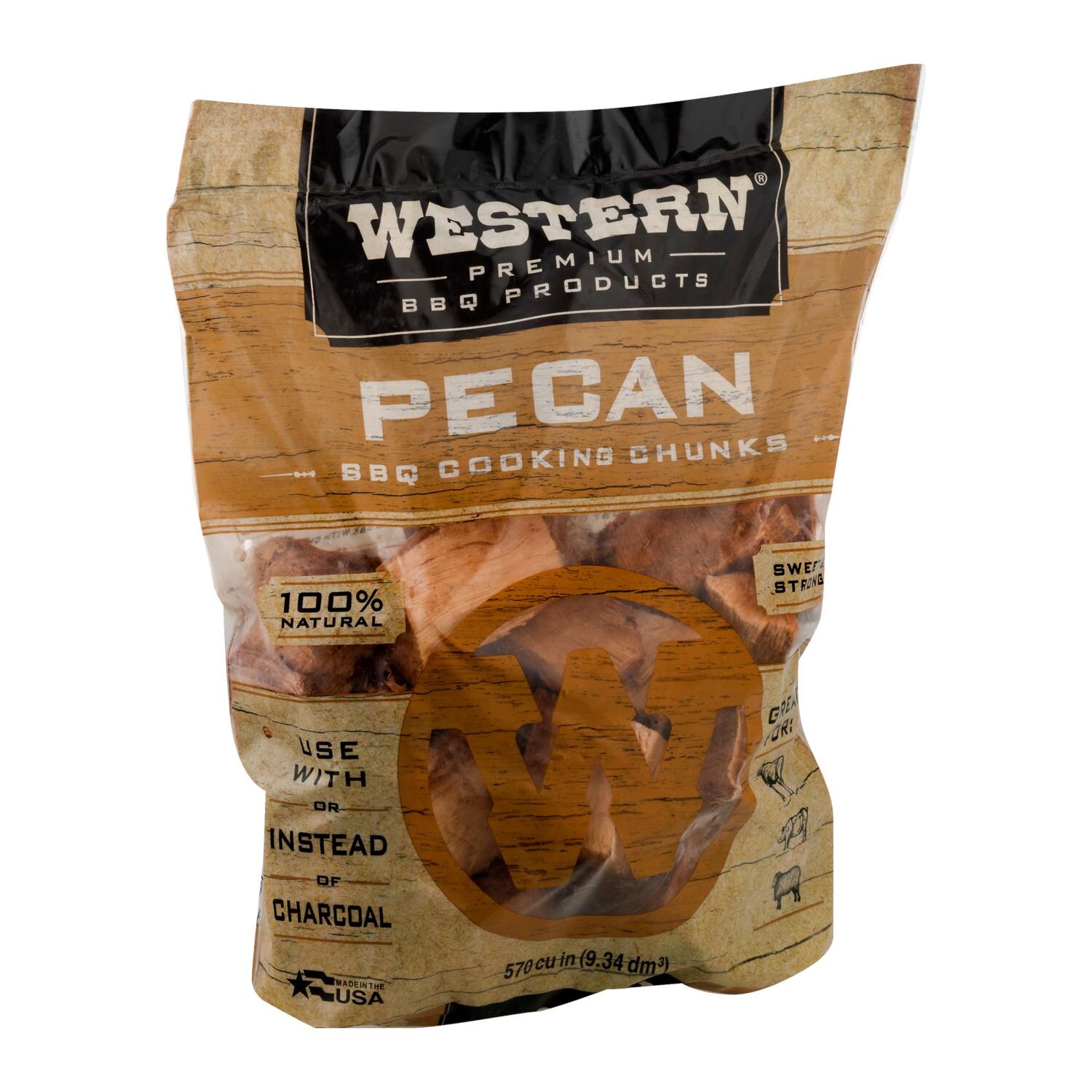 Western Pecan BBQ Cooking Chunks (1/3 Cu. Ft.)