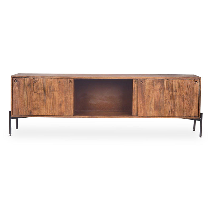 TRUDY TV Entertainment Unit -160cm Solid Acacia Wood