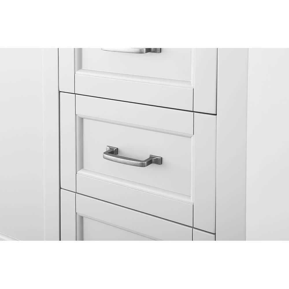 Home Decorators Collection Ashburn 36 in W x 2175 in D Vanity Cabinet in White