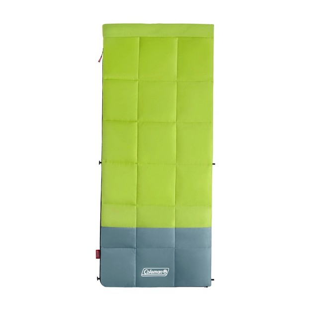 Coleman Kompact 30 Degree Sleeping Bag Lime Green