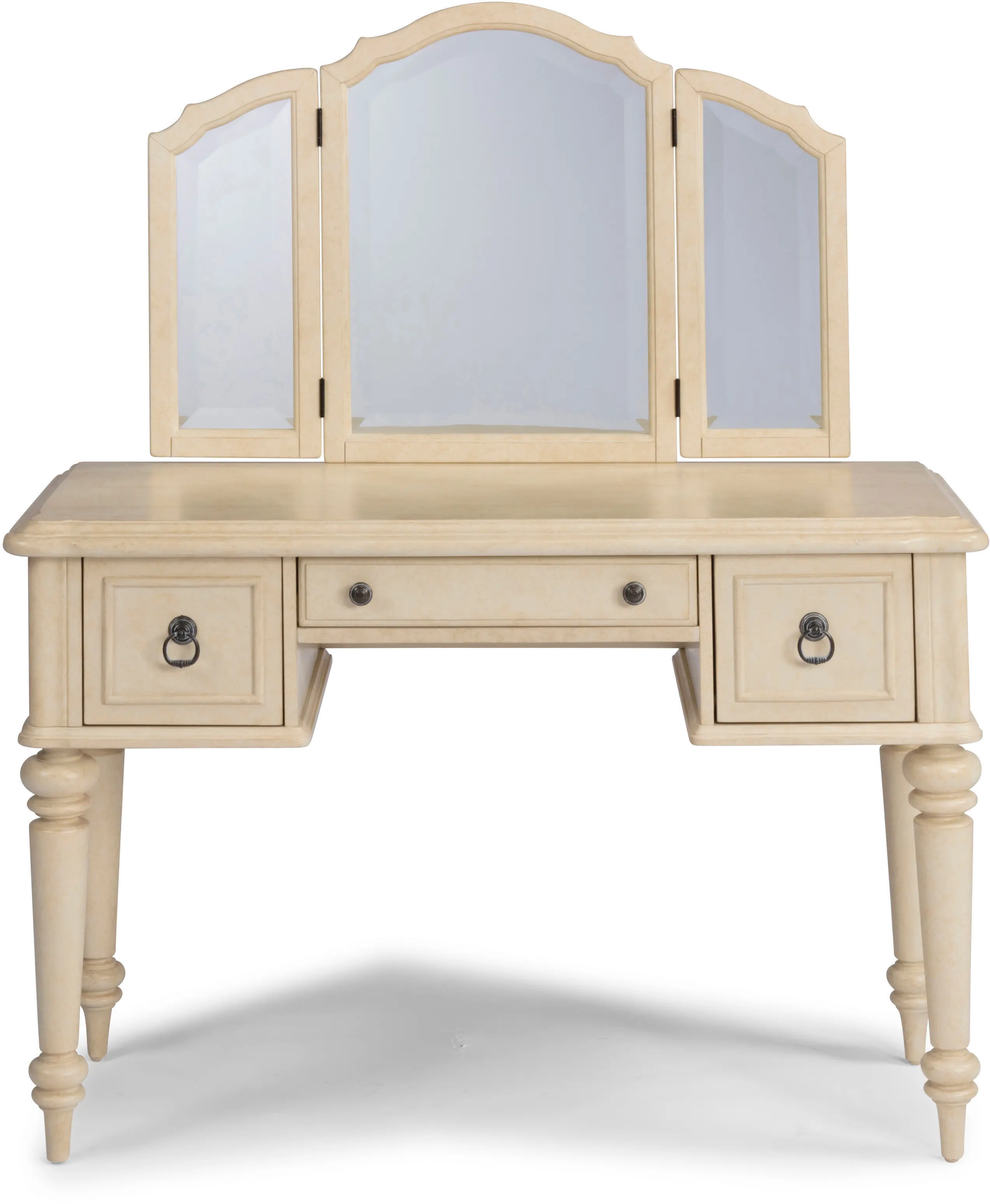 Provence Antiqued White Vanity