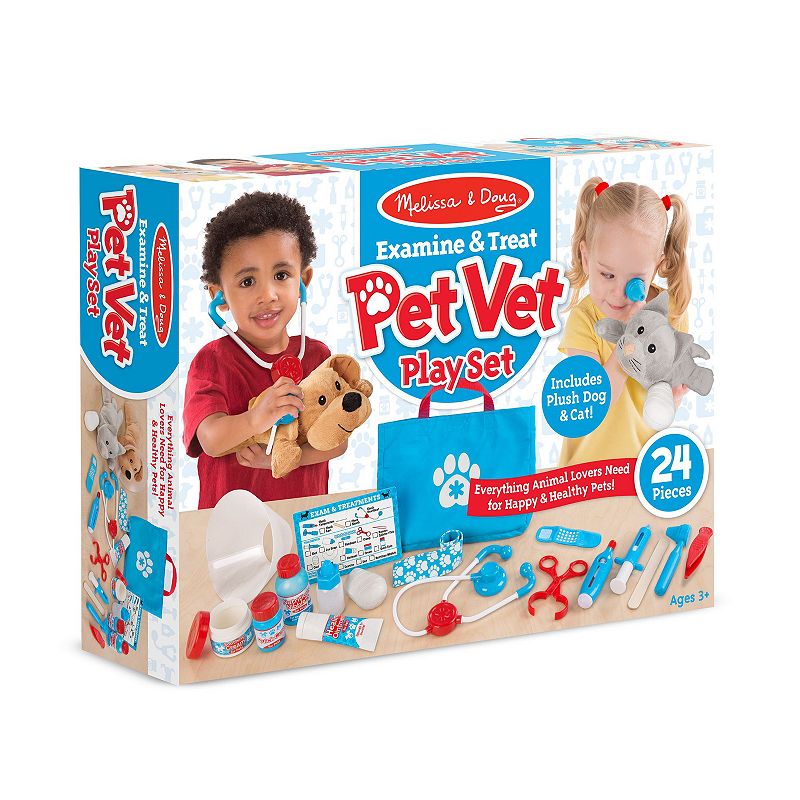 Melissa and Doug Examine and Treat Pet Vet Set