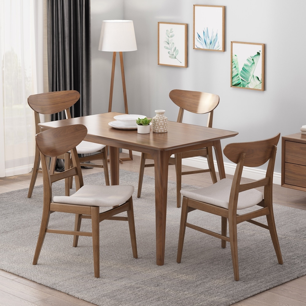 Idalia Mid century Modern Dining Chairs (Set of 4) by Christopher Knight Home