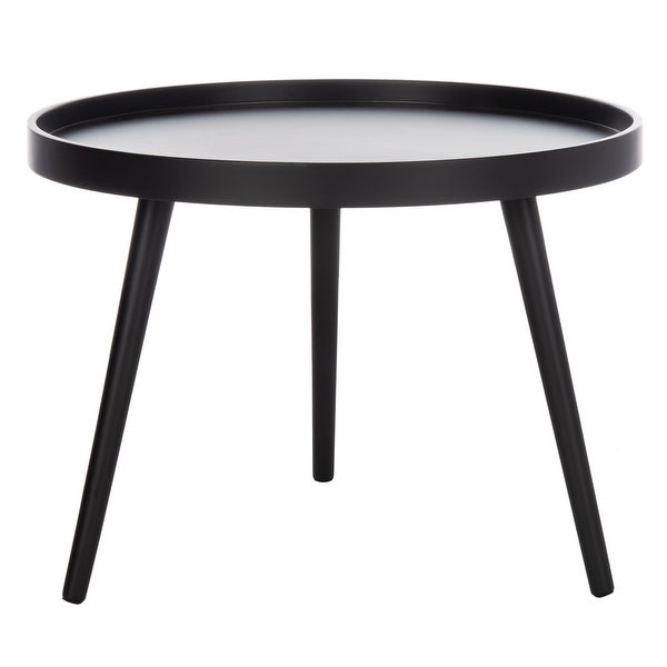 SAFAVIEH Fritz Round Tray Top Side Table - 23.6