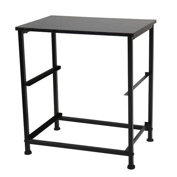 2-Tier Utility Dresser Side Table Nightstand