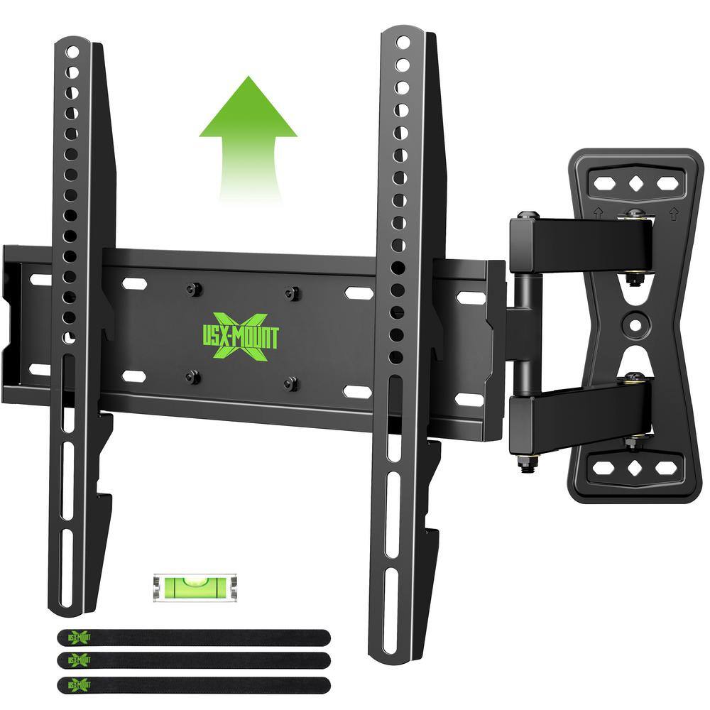 USX MOUNT Medium Full Motion TV Mounts for 26 in. to 55 in. Flat Screen LEDLCD OLED 4K TVs HMM010