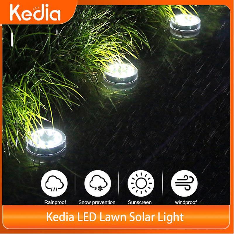 Kedia Led Lawn Solar Light Outdoor Waterproof Pathway Solar Led Night Lights For Garden Yard