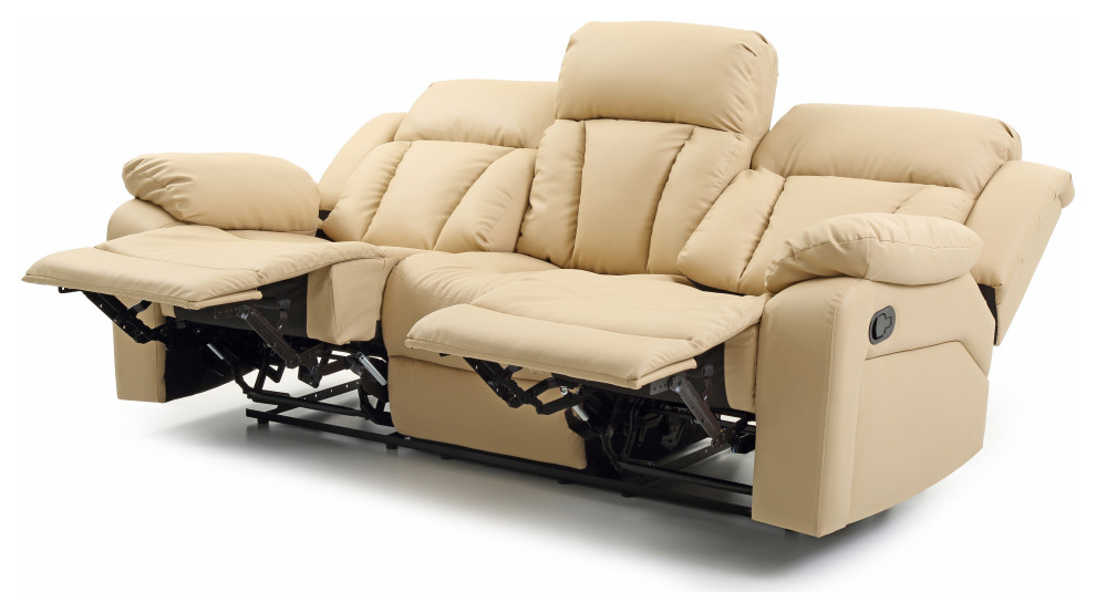 Springfield Reclining Sofa   Contemporary   Sofas   by Glory Furniture  Houzz