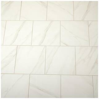 Daltile Selwyn Bianco Calacatta 12 in. x 12 in. Glazed Porcelain Floor and Wall Tile (14.55 sq. ft.  Case) SL601212HD1P6