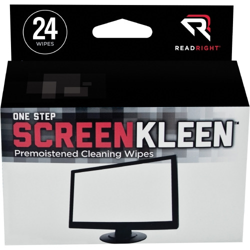 Read Right One Step CRT Screen Cleaning Wipes  REARR1209