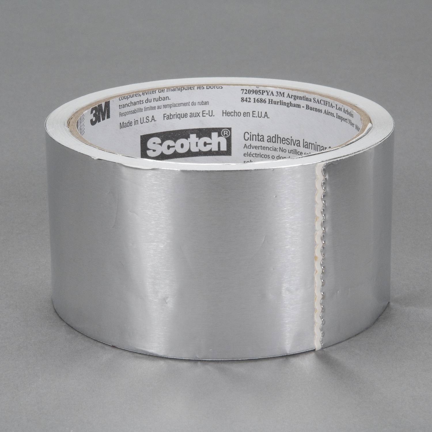 3M Scotch 2 in. W X 10 yd L Silver Foil Tape