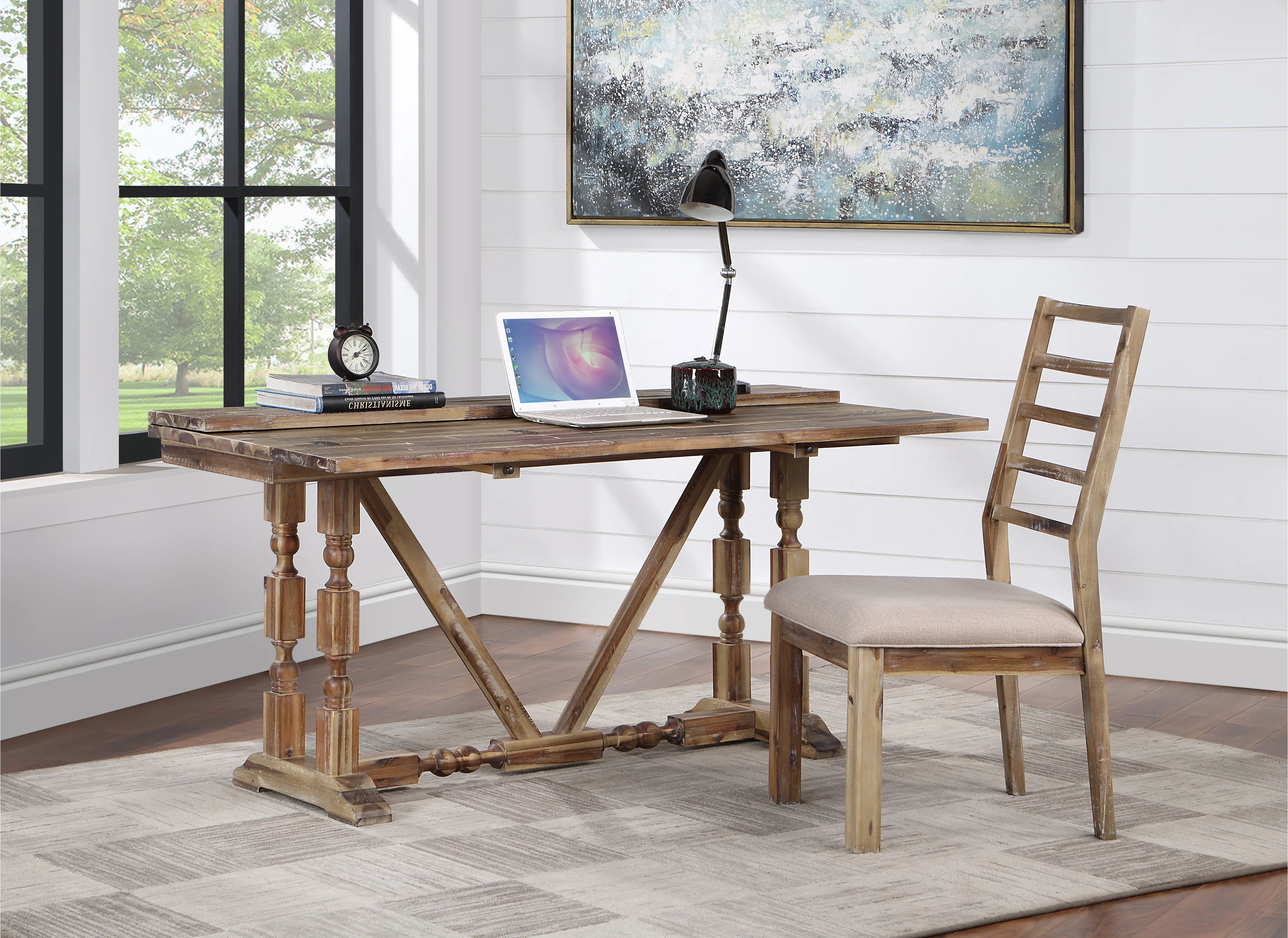 Vail Fold Out Console Table