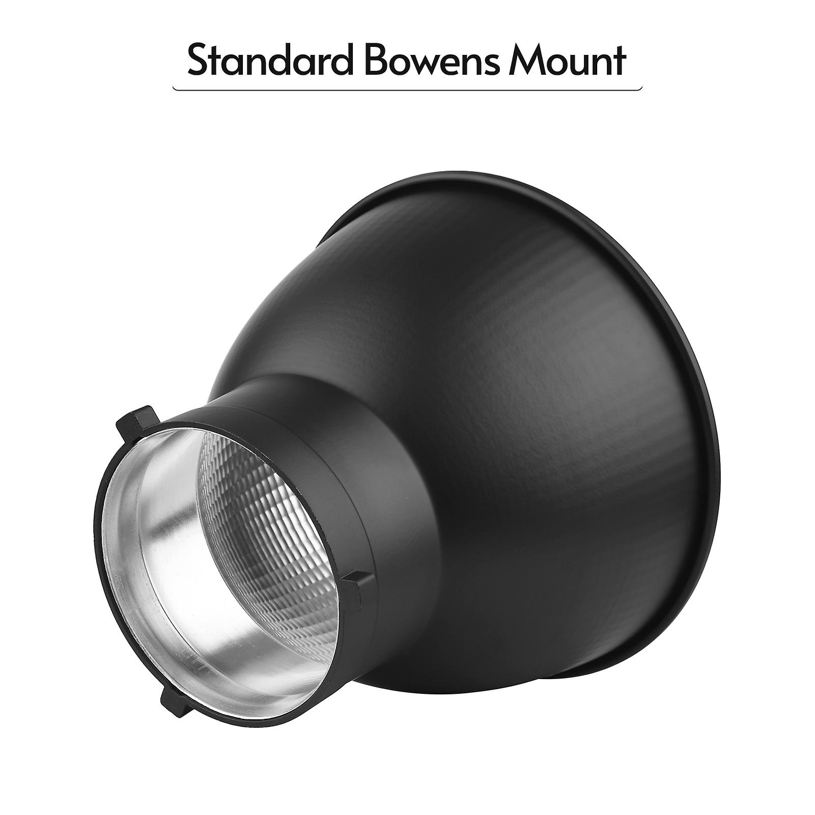 7 Inch Standard Reflector Diffuser Lamp Shade Dish With For Bowens Mount Studio Strobe Flash Light