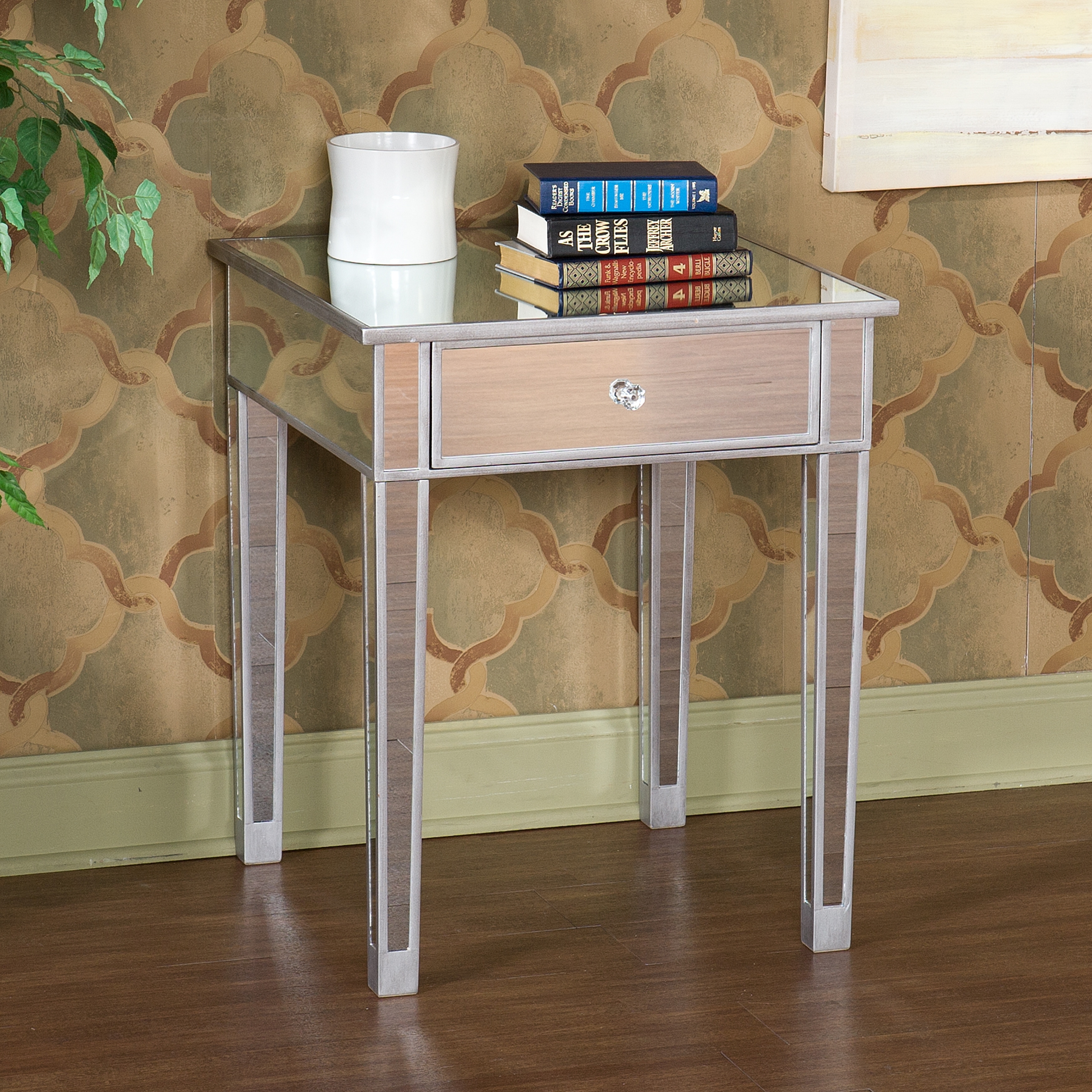 SEI Furniture Olivia Mirror Side End table