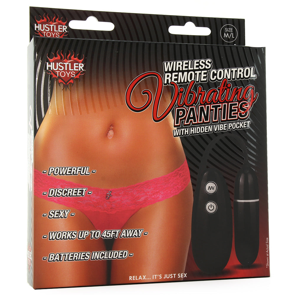 Wireless Remote Vibrating Pink Panties /L