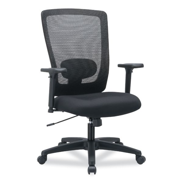 Alera Envy Series Mesh High-Back Multifunction Chair， Supports Up to 250 lb， 16.88