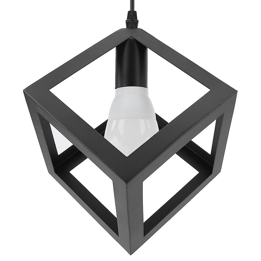 E27 90-250v Modern Simple Ceiling Light Iron Cage Fixture Pendant Lamp For Study Bar Hallway