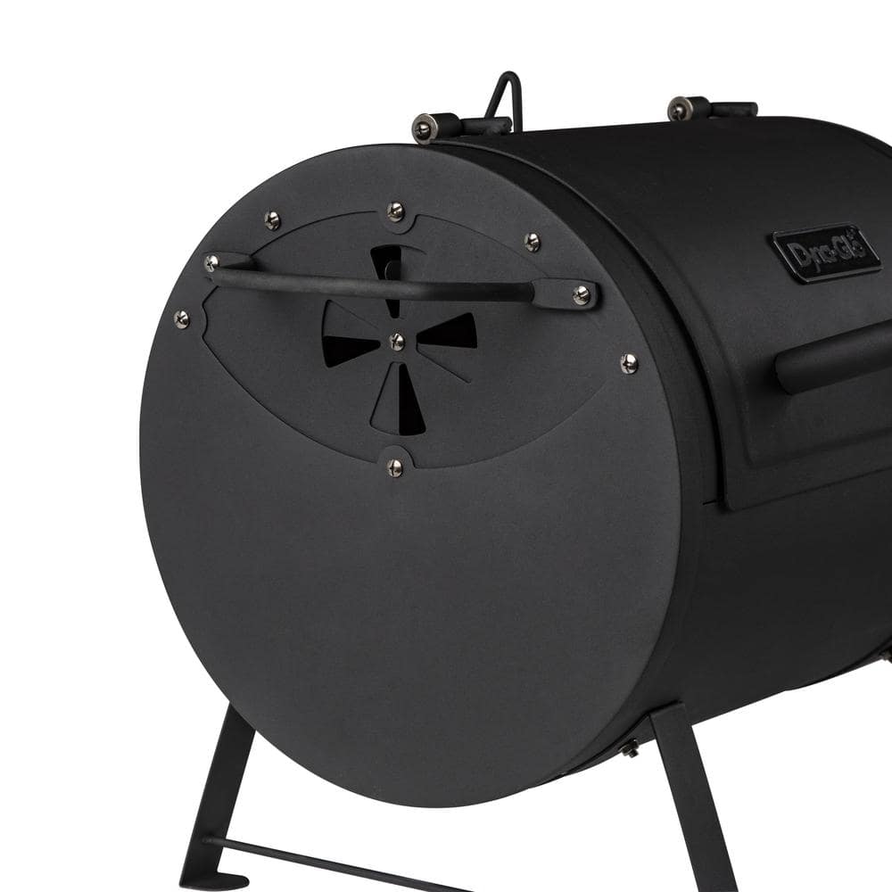 DynaGlo Portable Tabletop Charcoal Grill in Black