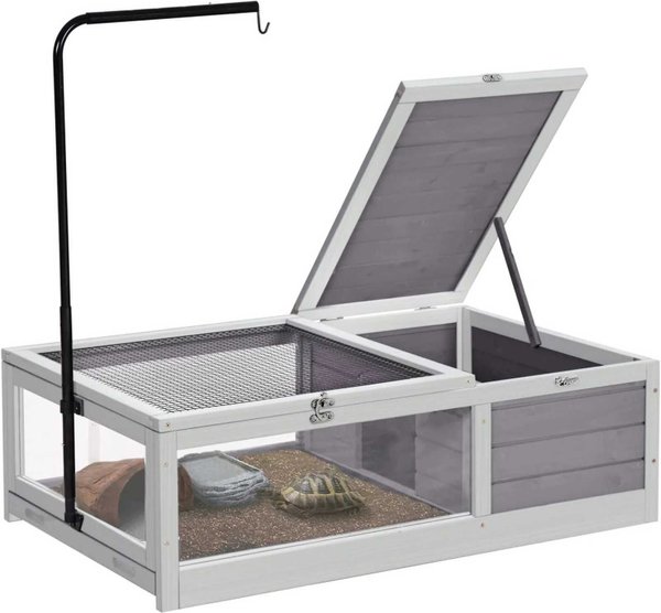 Aivituvin Wooden Tortoise and Reptile Habitat Cage