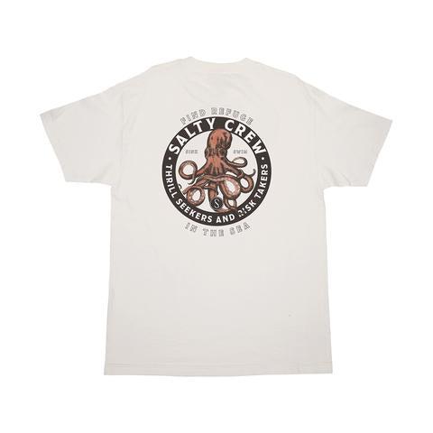 Salty Crew Deep Reach Short Sleeve Standard Tee White